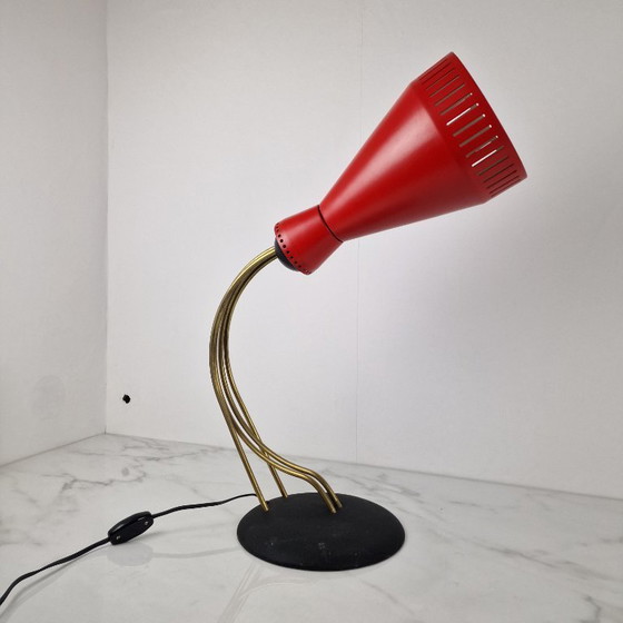 Image 1 of Rare Adjustable BAG Turgi Desk Lamp – Switzerland, circa 1950s