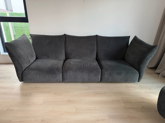 Sofa + 2 Chairs EDRA CHIARA – Seating area, Textile, Chrome (photo 6 of 10)