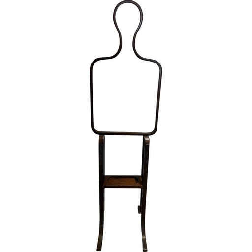 Vintage-Garderobe aus Bugholz und gebeizter Buche, 1960