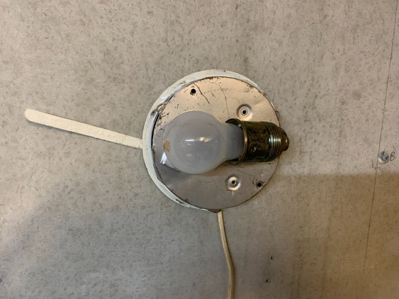 Image 1 of Witte RZB opaline Bauhaus wandlamp