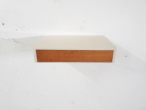 Martin Visser pour 't Spectrum DD01 "Bergeyk" Étagère murale ou table de nuit, Pays-Bas 1956
