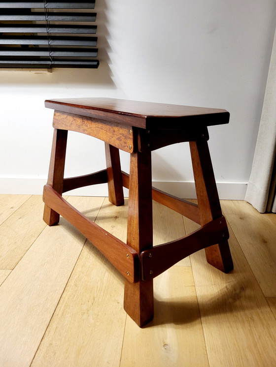 Image 1 of Vintage Wooden Authentic Bench, 70 cm