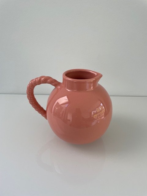 Image 1 of Multifunktionale Keramikvase/Geschenkgefäß | Rosa | 15 cm hoch