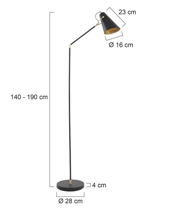 Image 1 of Lampada da terra Light&Living Borre (come nuova)