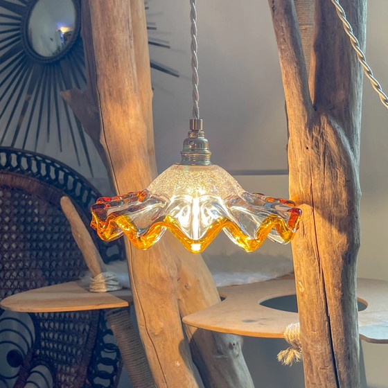 Lampada a Sospensione Vintage Murano Vetro Paralume Swag – Luce Morbida – Personalizzabile – Illuminazione (photo 9 of 16)