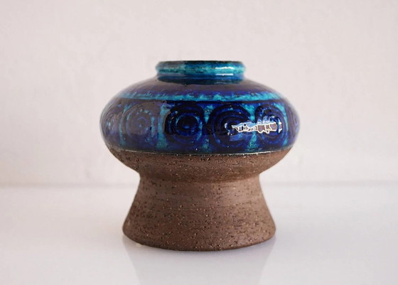 Image 1 of Mid-century modern studio art ceramic vase by Inger Persson for Rörstrand, 1970s