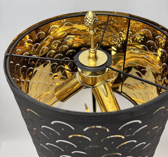 Image 1 of Lampe de table Hollywood Regency - attribuée à Boulanger S.A. (c. 1970)