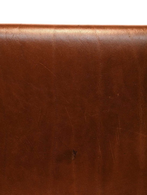 Image 1 of Een paar Scandinavische leren safaristoelen