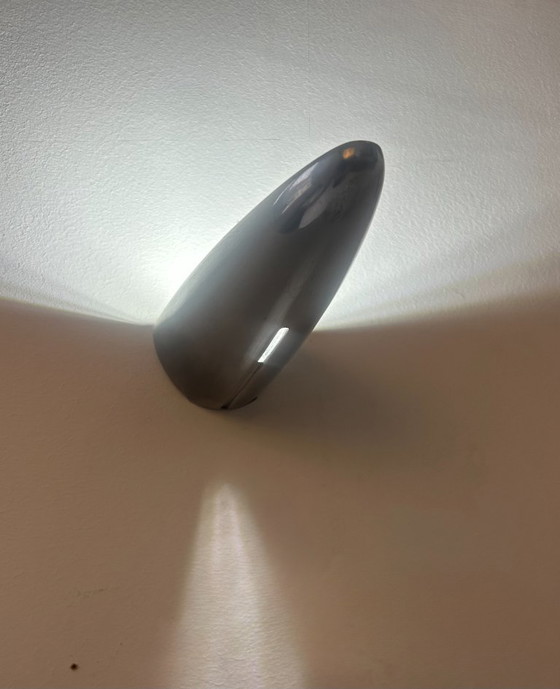 Image 1 of Coppia di applique vintage, alluminio pressofuso, Francia, 1980