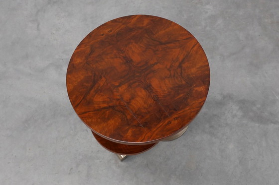 Image 1 of Table d'appoint moderniste Art déco à deux niveaux, France vers 1925