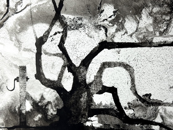 Image 1 of Eugène Eechaut (1928-2019) - Ink trees, diptych 1975, framed 