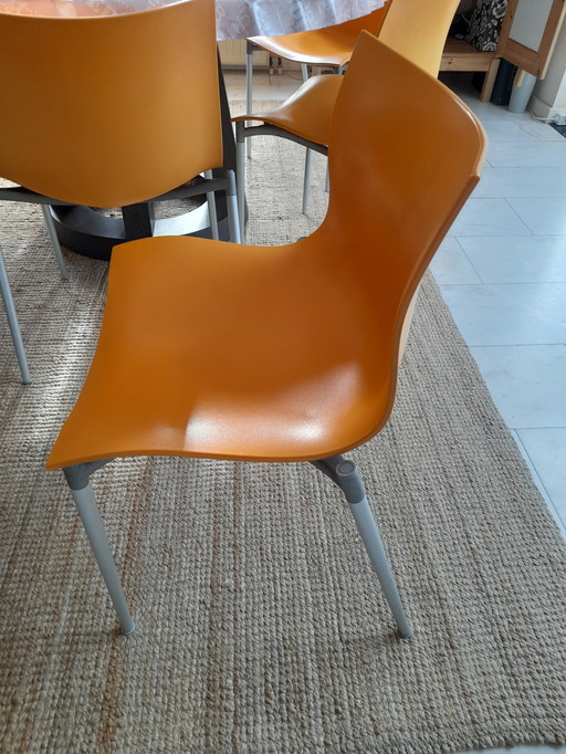 Philippe Starck Cam El Eon six chaises