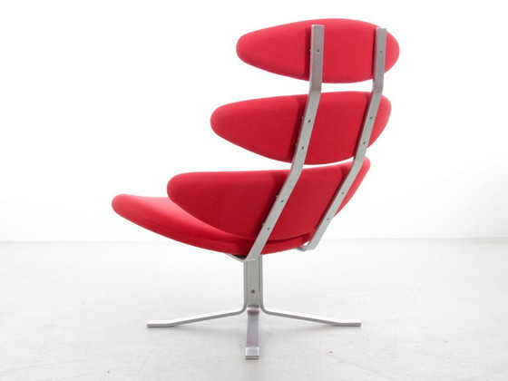 Een paar vintage Corona Scandinavische fauteuils – Erik Jørgensen Møbelfabrik, Metal (photo 6 of 13)