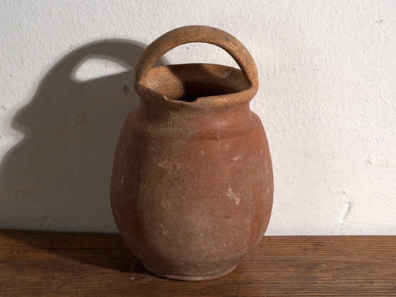 Pair of Antique Terracotta Jugs, Central Europe, circa 1900, Crockery (photo 6 of 9)