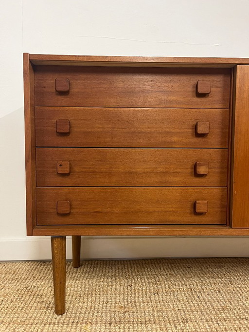 Vintage Danish Domino cabinet in teak