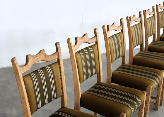 Image 1 of 6x sedie da pranzo danesi brutaliste