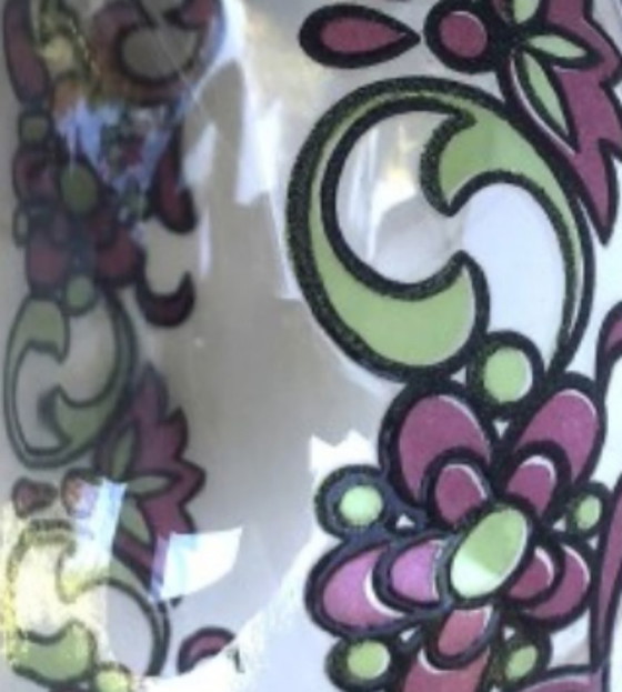 Image 1 of 6 lampenkappen in art-nouveaustijl