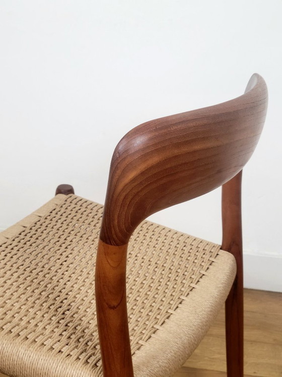 Image 1 of Juego de 5 sillas de comedor Niels O. Møller modelo 75 para J.L. Møllers Møbelfabrik