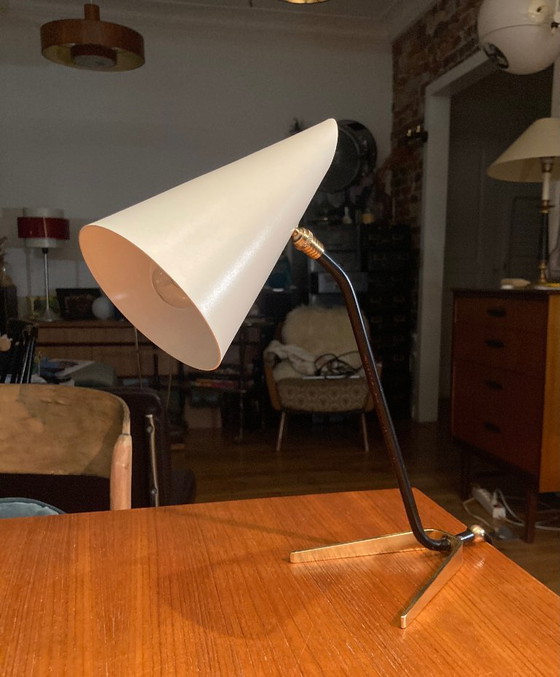 Image 1 of Lampe de table vintage par Gino Sarfatti