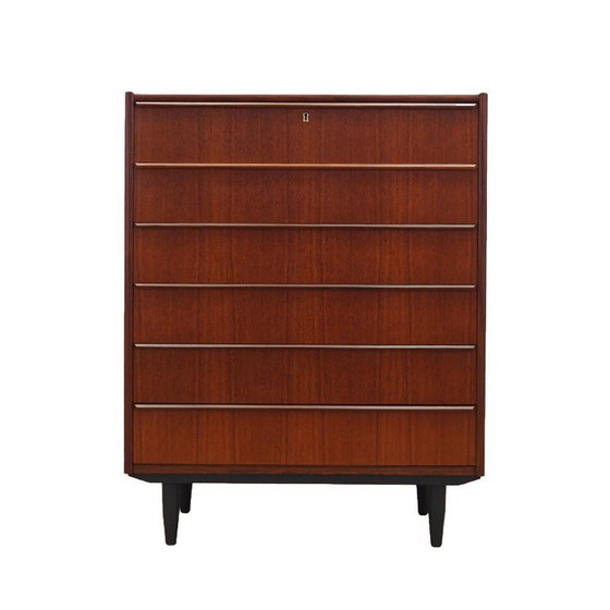 Image 1 of Cassettiera in teak, design danese, anni '70, prodotto in Danimarca