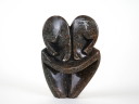 Escultura abstracta de piedra, diseño danés, década de 1980, hecha en Dinamarca.
