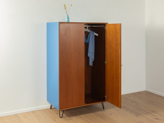 Image 1 of Blue 60s Wardrobe by WK Möbel