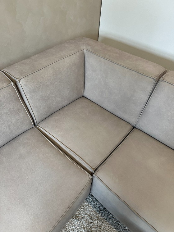 Image 1 of Divano angolare grigio chiaro/crema 280x190 cm