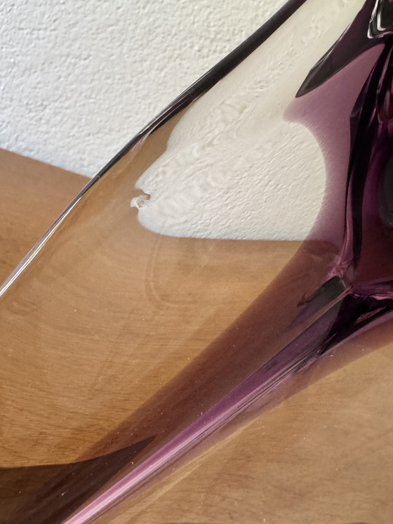 Image 1 of Coppa di cristallo di ametista 70s