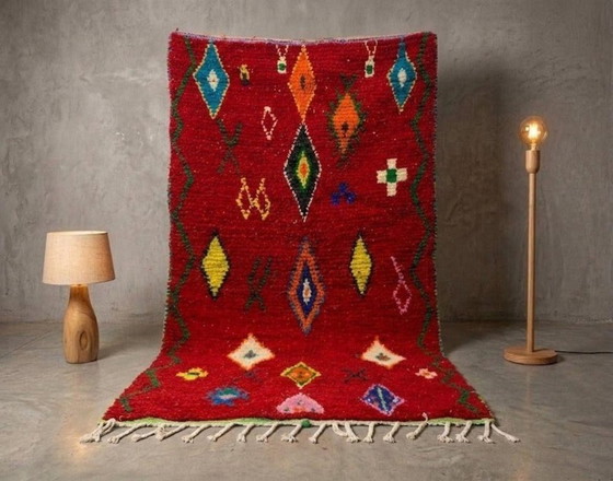 Tapis de l’Atlas – Création Artisanale en Laine 220cmx130cm – Teppiche & Läufer, Wool (photo 7 of 7)