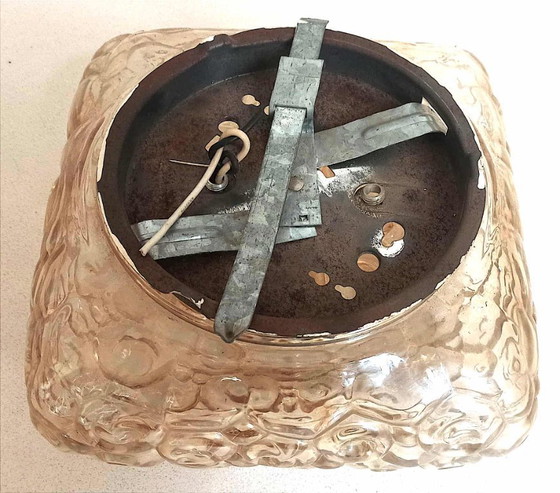 Image 1 of Plafonnier Helena Tynell escargot Années 60 Largeur 23 cm