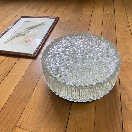 Image 1 of Holophane porthole glass wall or ceiling light, 1970s-1980s