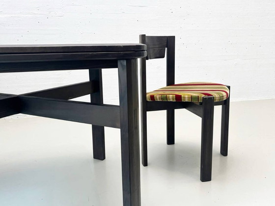 Image 1 of Ensemble composé d'une table et de 4 chaises de Girsberger, années 1973