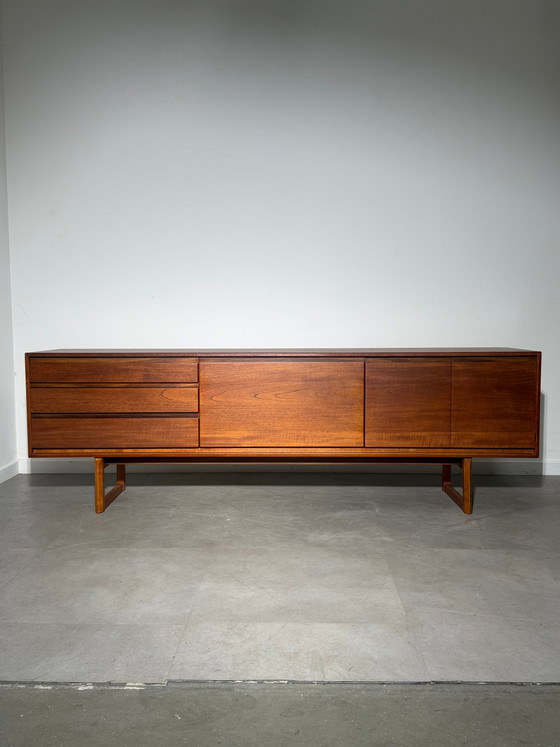 White & Newton Teak Sideboard – British Mid-Century Modern (photo 4 of 10)