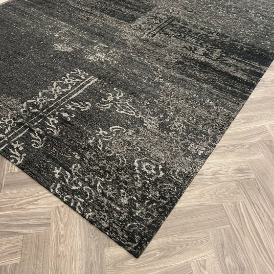 Image 1 of Brinker Carpets Bria Schwarzer Teppich – 240 x 340 cm