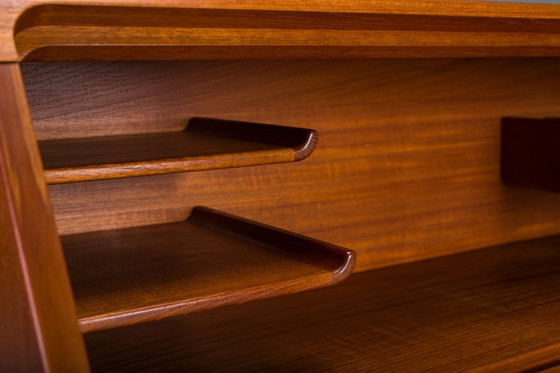 Image 1 of  Secretaire in teak van Kai Kristiansen voor Tørring Møbelfabrik, 1960