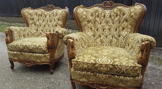 Image 1 of Bankstel met zwanenhals