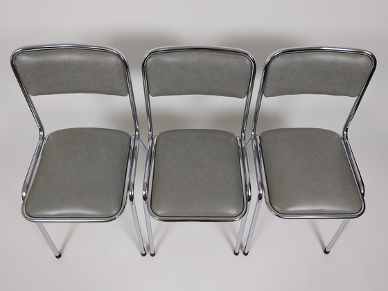 Image 1 of Satz von 3 Tavo Stühlen, 1970er Jahre