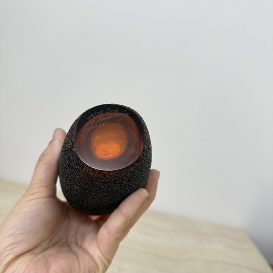 Image 1 of Set di 3 vasi Monica Backstrom per Kosta boda Sweden Moonlanding