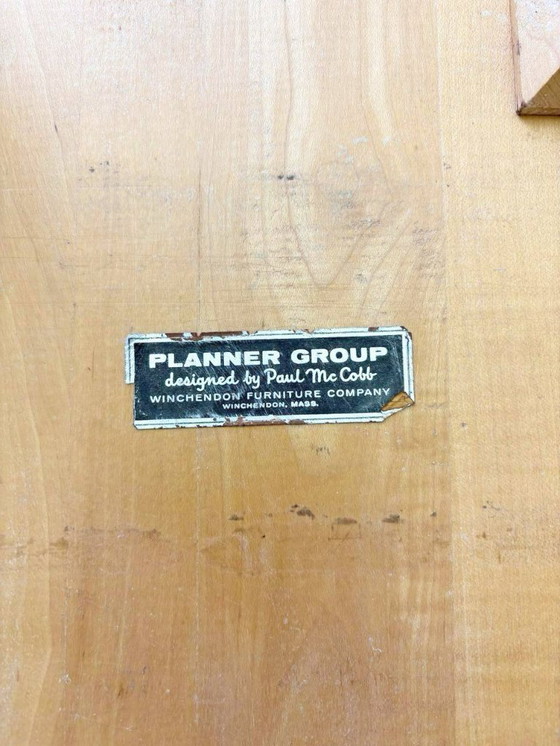 Image 1 of Set di 4 sedie a fuso disegnate da Paul McCobb per Planner Group, anni '20.