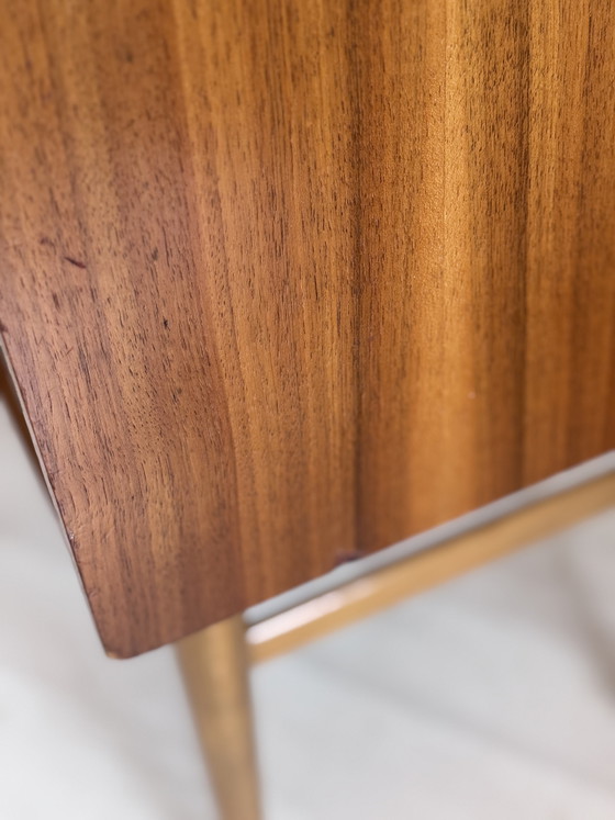 Scrivania-sedia vintage in teak, metà del XX secolo, anni '60 – Scrivanie, Wood (photo 13 of 15)
