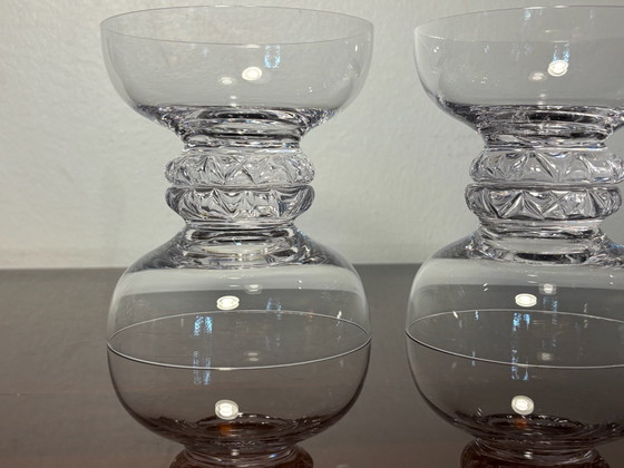 6 vasos Daum frères – Vasos y jarras, Cristal (photo 10 of 14)