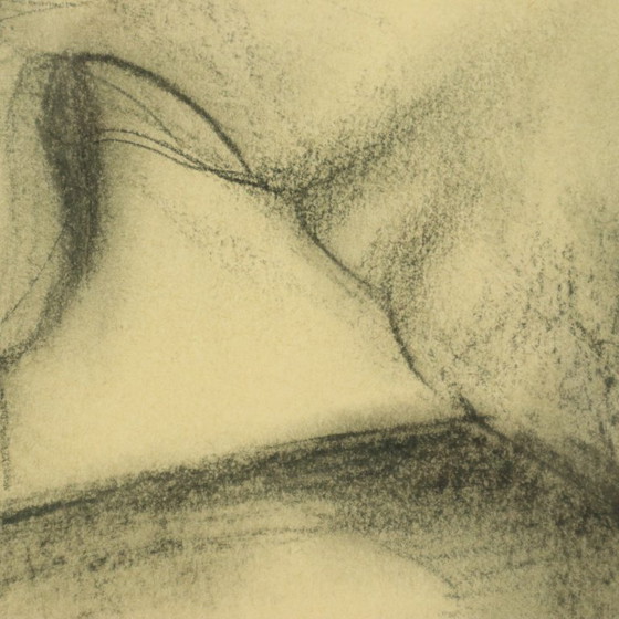 Image 1 of Kohlezeichnung einer nackten Frau