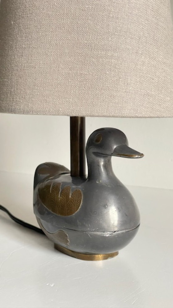 Image 1 of Vintage Duck Lamp