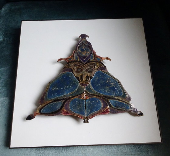 Image 1 of Roland Danielou Frankrijk art emailleur: Kunstemail Insect 