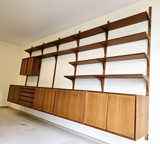 Image 1 of Poul Cadovius Royal Shelf Unit Wall 60s 70s Vintage Designfurniture