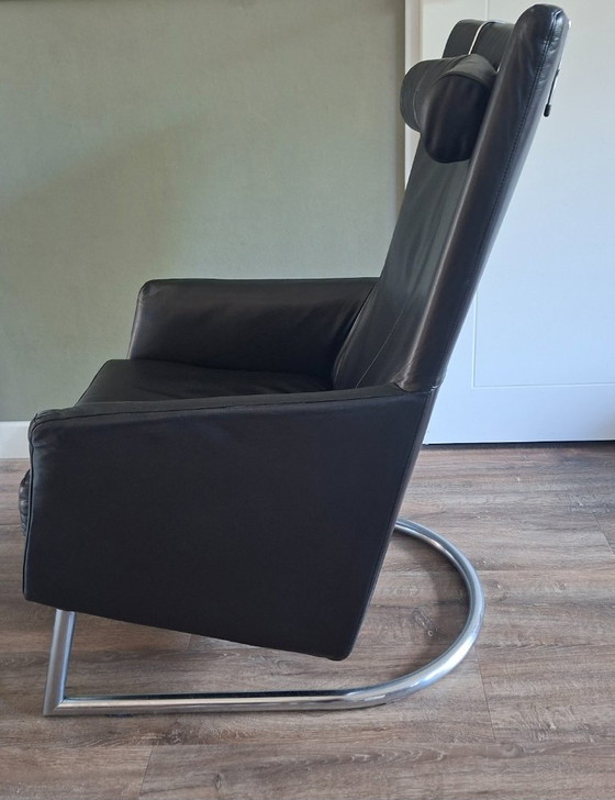 Montis Fauteuil Madonna. Designed By Gerad Van Den Berg. Dutch Design – Leather, Metal (photo 8 of 11)