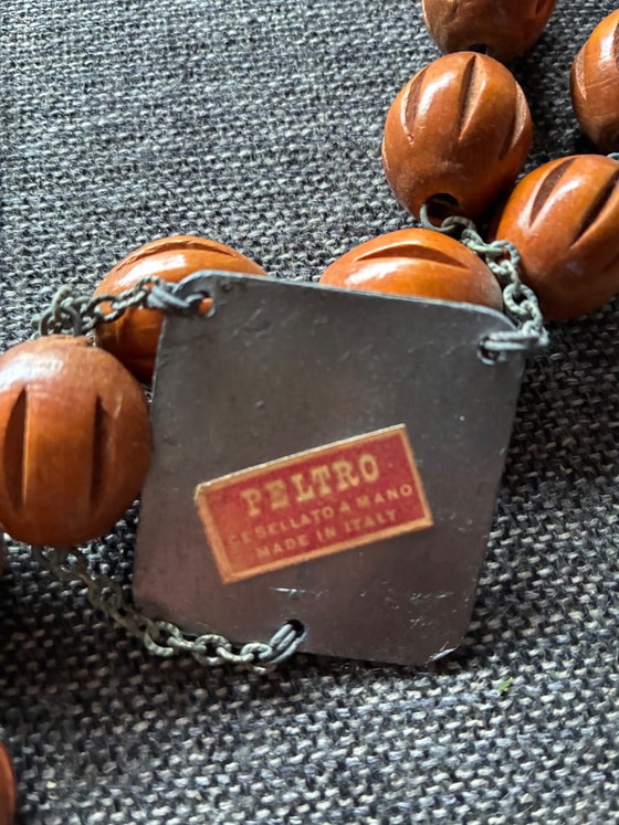 Grande Rosario in Legno – Peltro, Oggetti decorativi, Metal, Wood (photo 4 of 14)