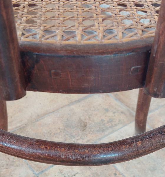 Image 1 of Set of 2 Original Sautto and Liberale Thonet Benwood Bistro Chairs 1940's