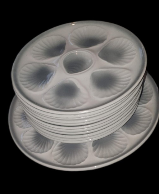 Servizio di ostriche vintage, Moulin des Loups