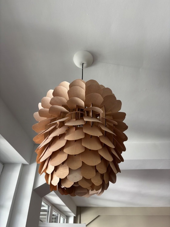 Lampada a sospensione Schneid „Zappy“ Frassino, Taglia M, Lampade a sospensione, Legno, Marrone, Modern (foto 4 di 10)